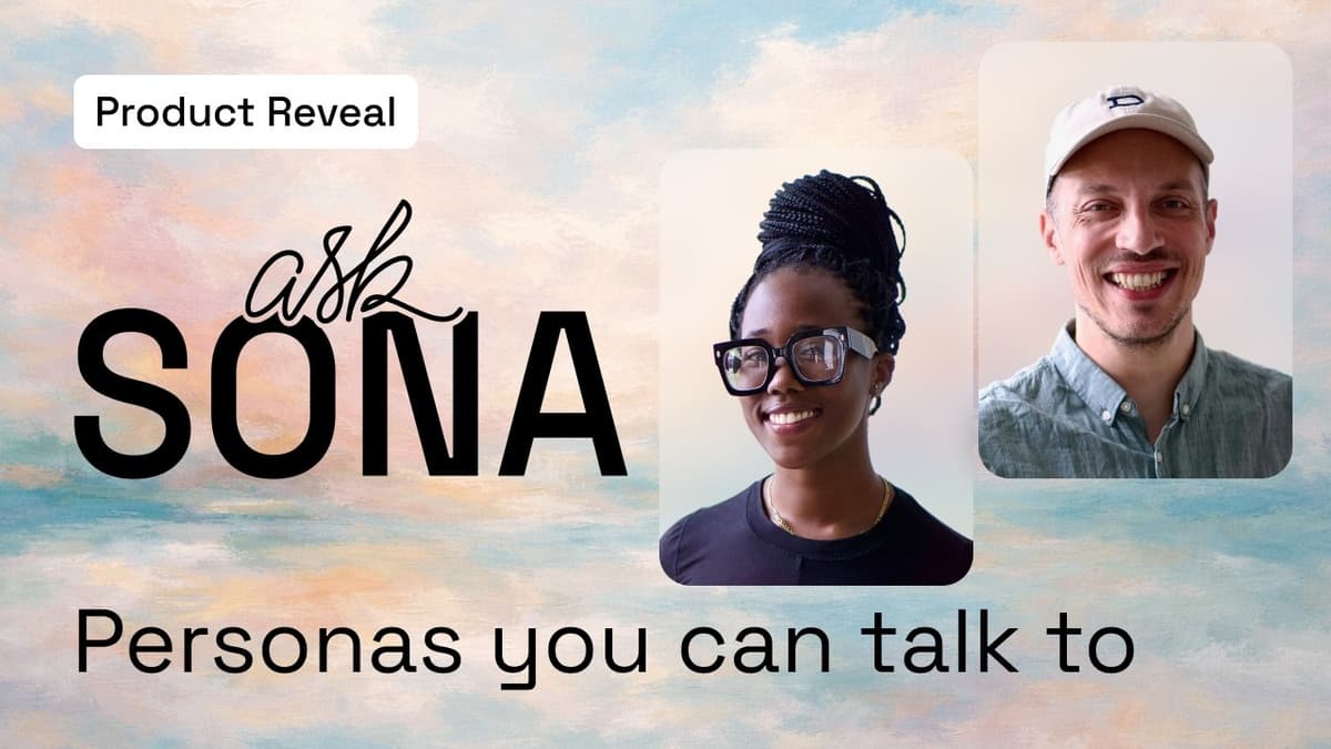 Video thumbnail: What If You Could Talk to Your Personas?