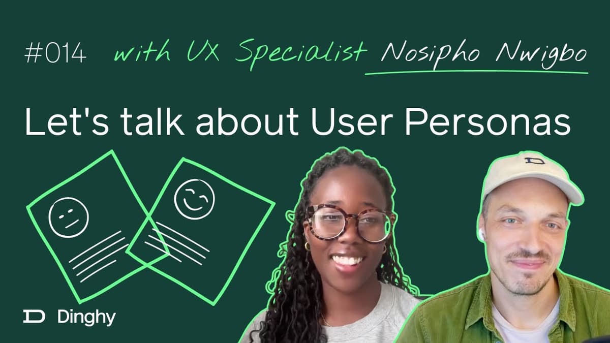 Video thumbnail: Let's talk about User Personas